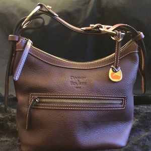Dooney & Bourke Brown Pebble Leather Bag NWOT